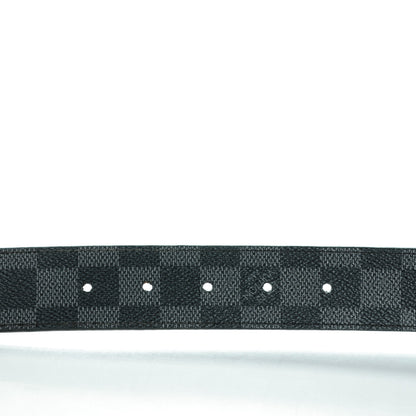 Louis Vuitton Damier Graphite 35mm LV Inventeur Reversible Belt 90 36 6 of 8