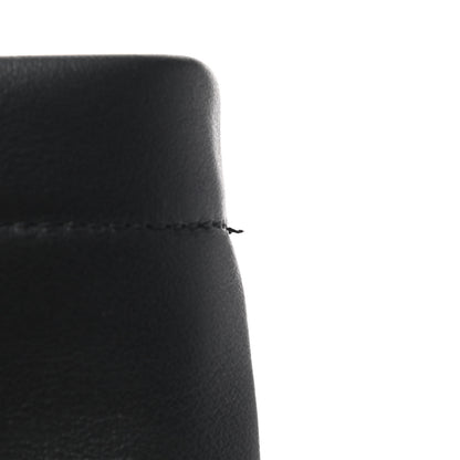 Christian Dior Calfskin Medium Diordouble Zip Pouch Black 7 of 8