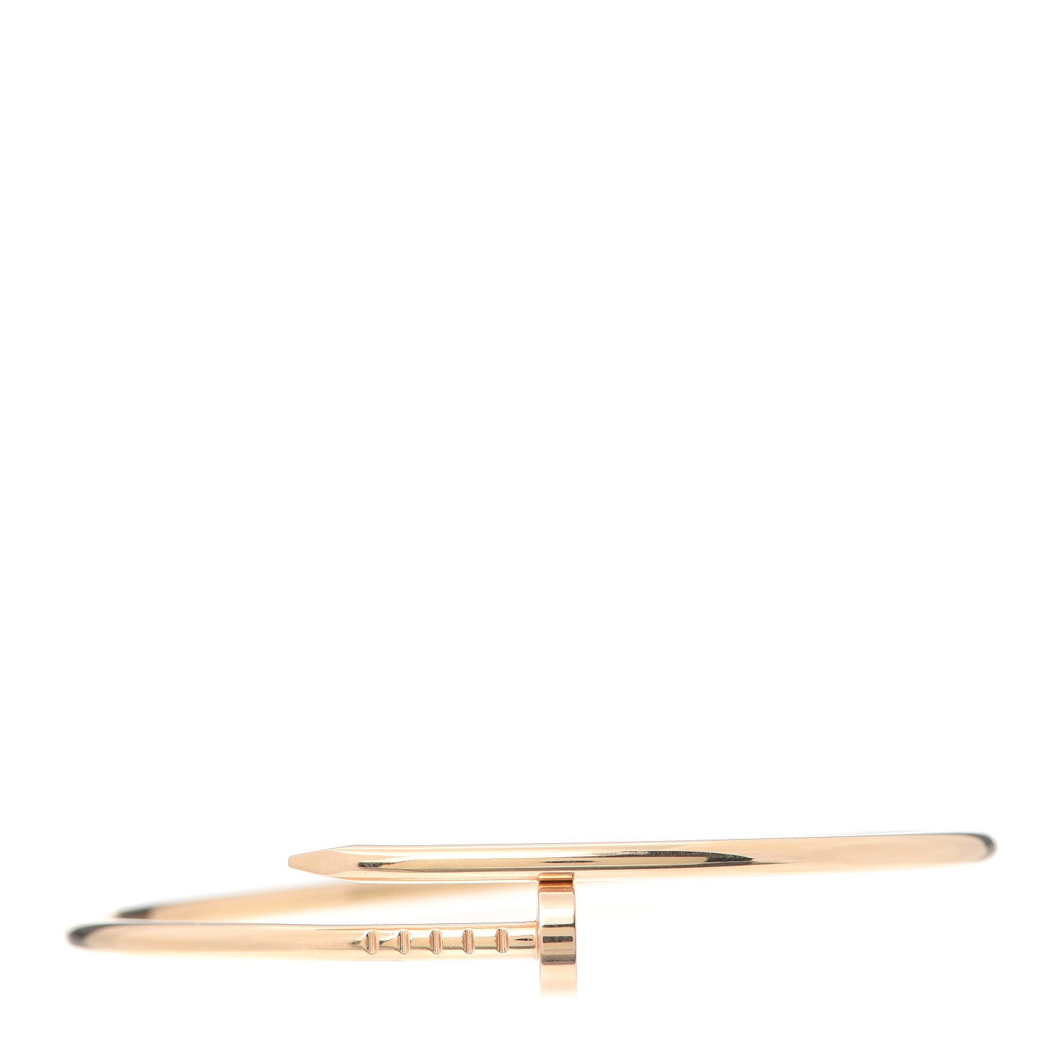 Cartier 18K Pink Gold Small Juste Un Clou Bracelet 17 1 of 6