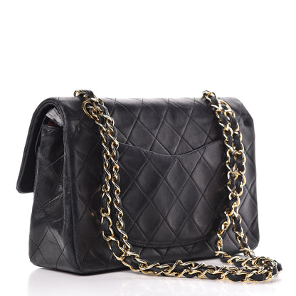 Chanel Lambskin Quilted Small Double Flap Black 3 of 13