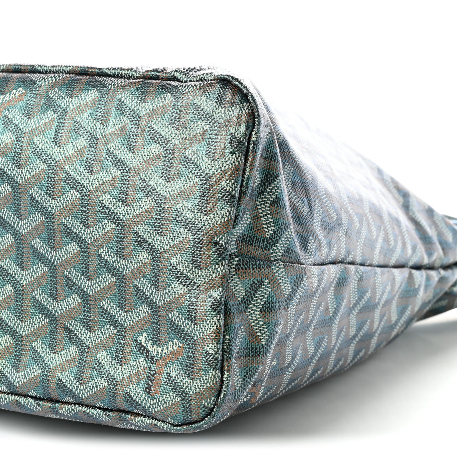 Goyard Iridescent Goyardine Boheme Hobo Pearly Green 11 of 11