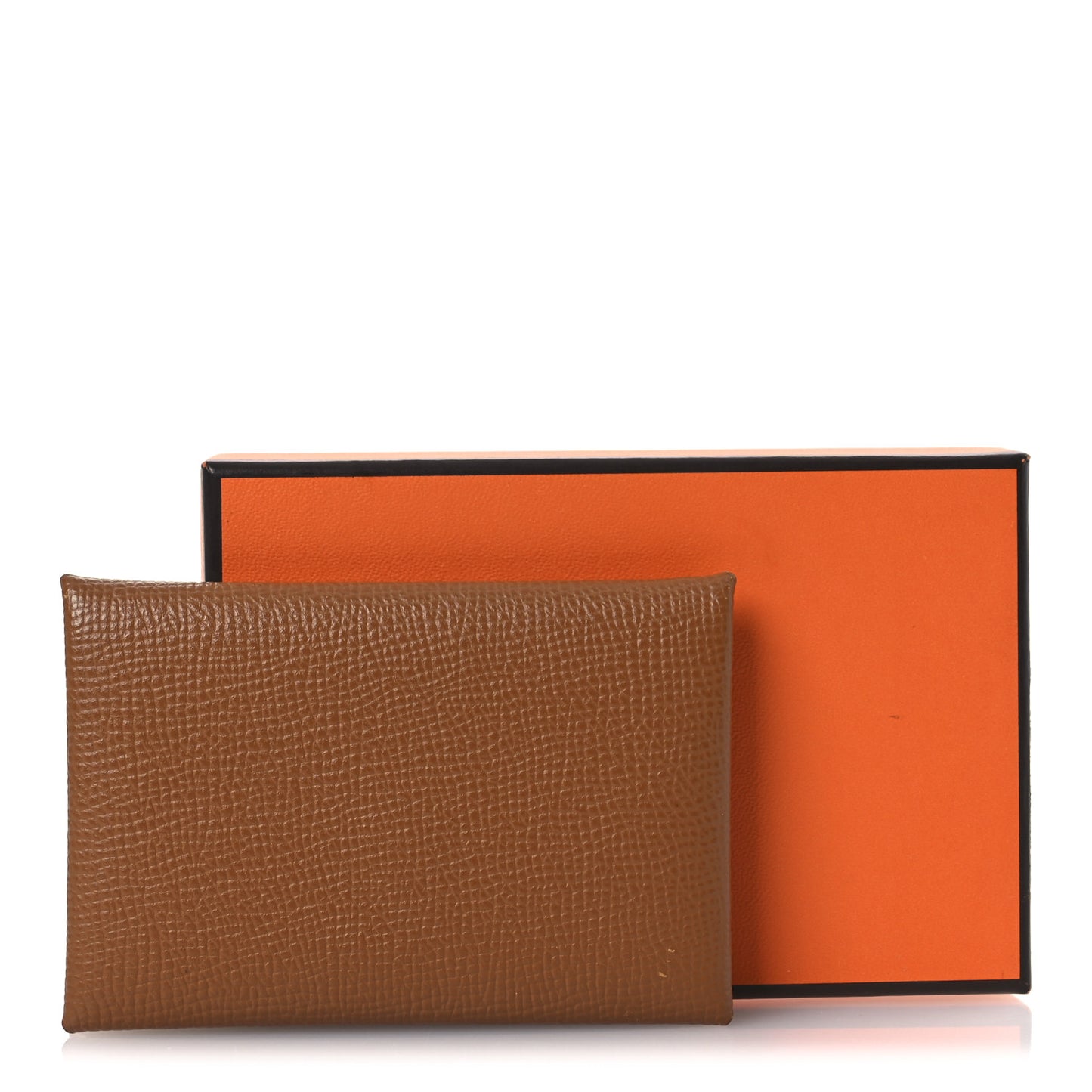 Epsom Calvi Card Case Gold