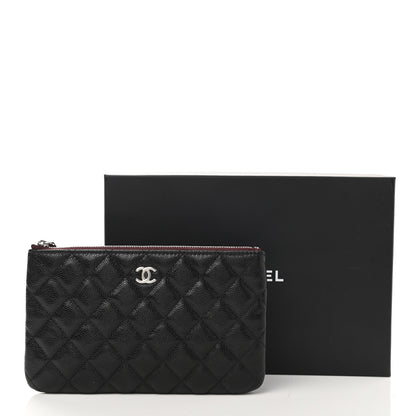 Chanel Caviar Quilted Cosmetic Case Black 8 of 8