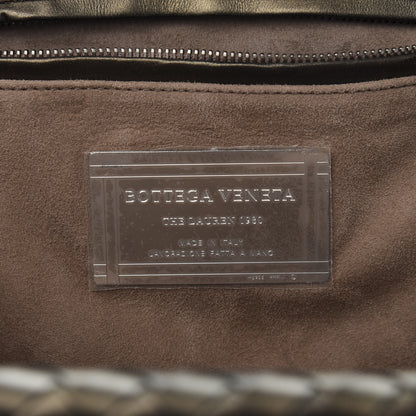 Bottega Veneta Nappa Intrecciato The Lauren 1980 Clutch Platinum 6 of 11