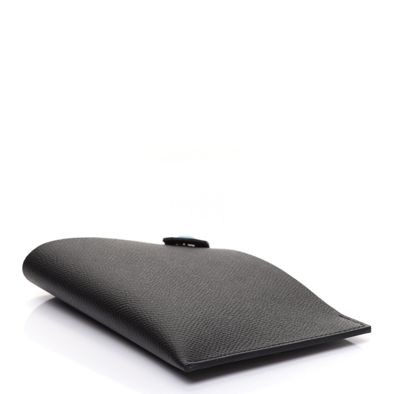Hermes Epsom Tarmac Dot PM Passport Holder Black Bleu 4 of 8