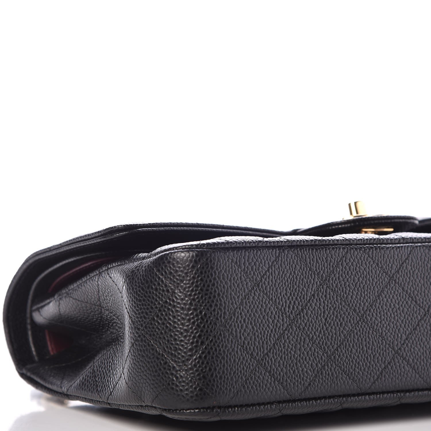 Chanel Caviar Quilted Medium Double Flap Black 7 of 11