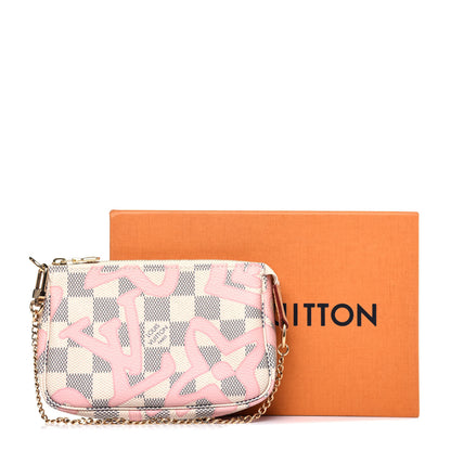 Louis Vuitton Damier Azur Tahitienne Mini Pochette Accessories 12 of 12