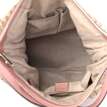 Gucci GG Monogram Large Margaux Hobo Beige Soft Pink 5 of 9