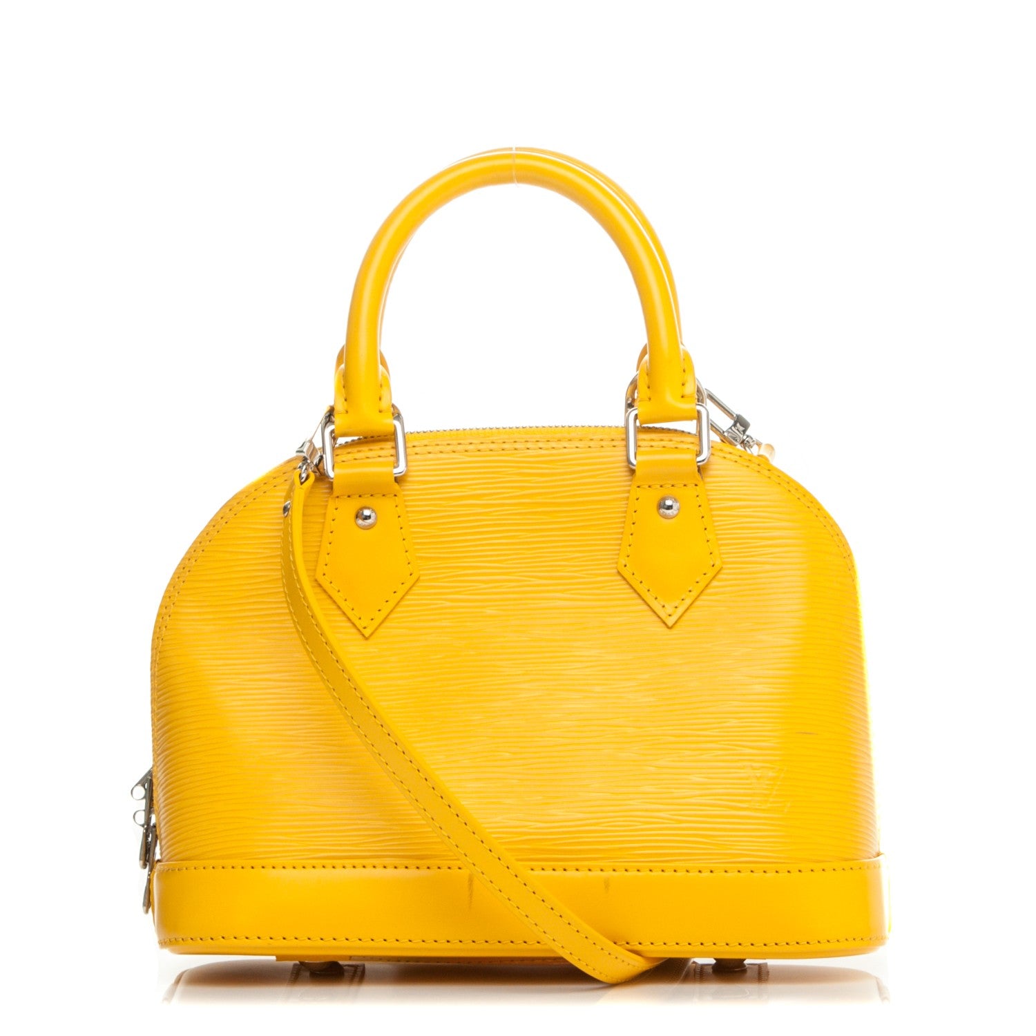 Louis Vuitton Epi Alma BB Citron 1 of 9