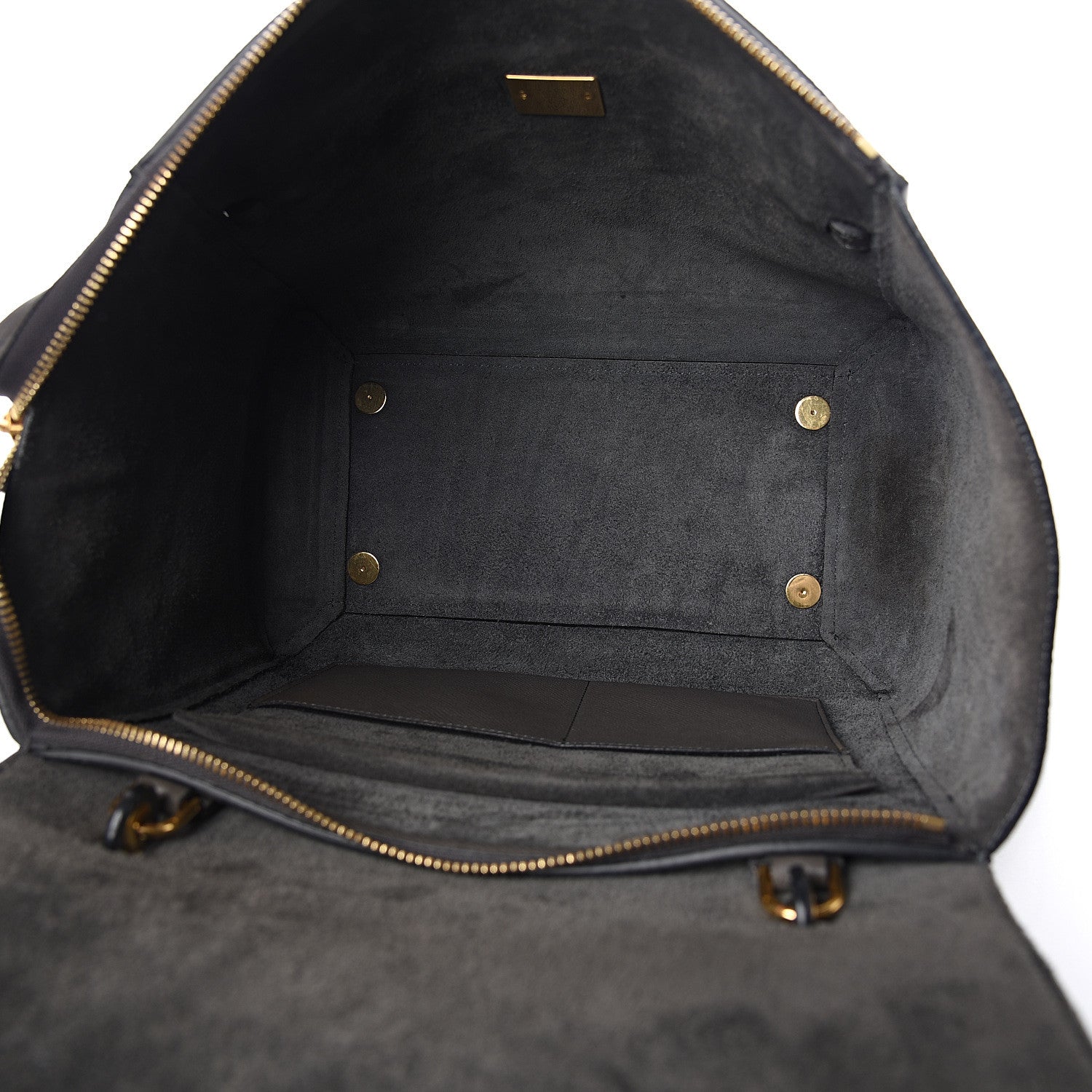 Celine Grained Calfskin Mini Belt Bag Grey 4 of 13