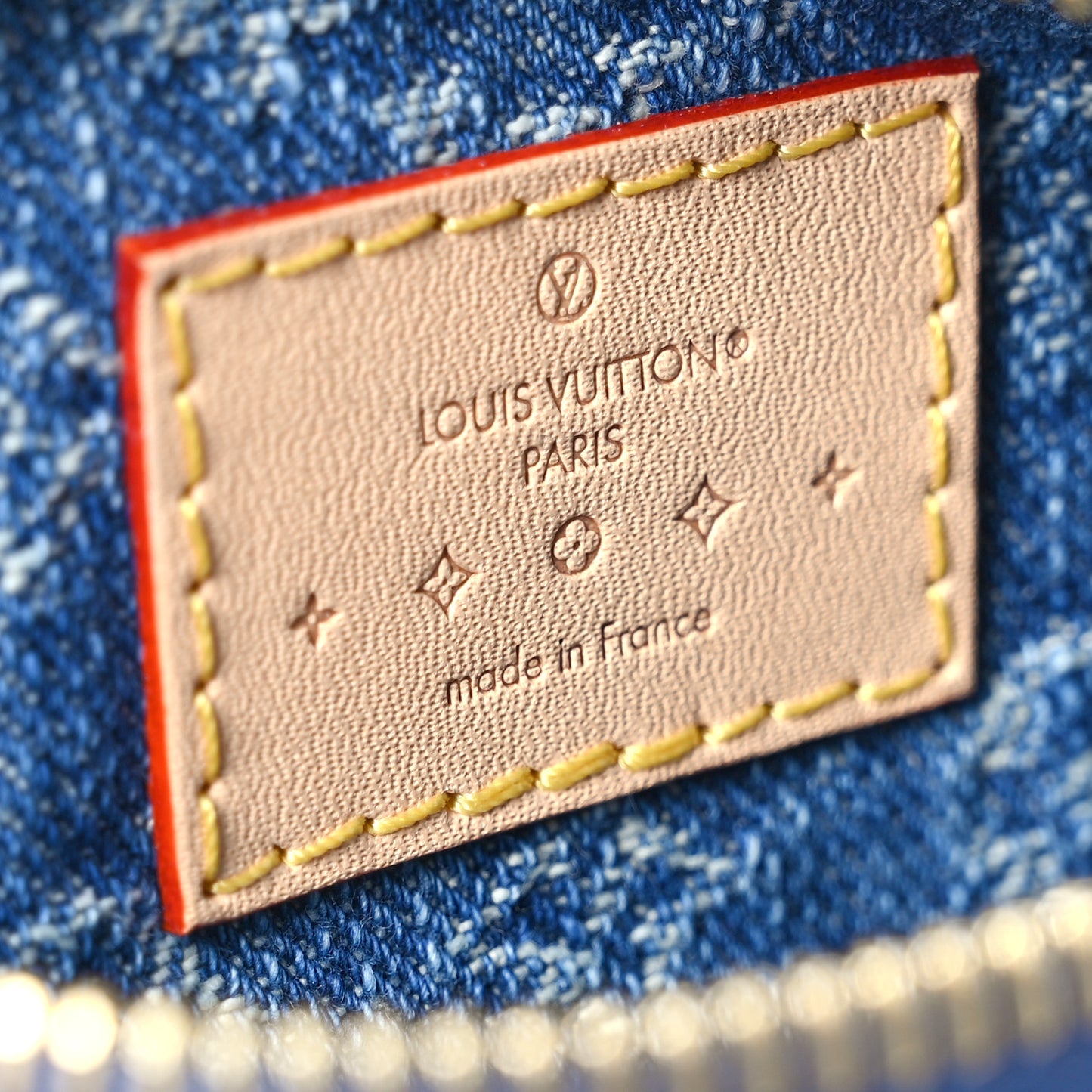 Monogram Denim Nano Speedy Blue