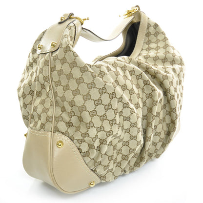 Gucci Monogram Large Jockey Hobo 3 of 9