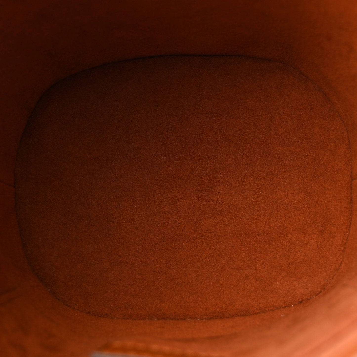 Kitted Raffia Petit Bucket Caramel