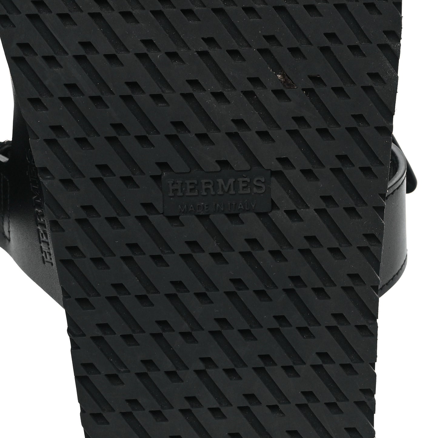 Calfskin Womens Chypre Sandals 36.5 Black