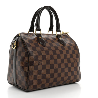 Louis Vuitton Damier Ebene Speedy Bandouliere 25 2 of 11