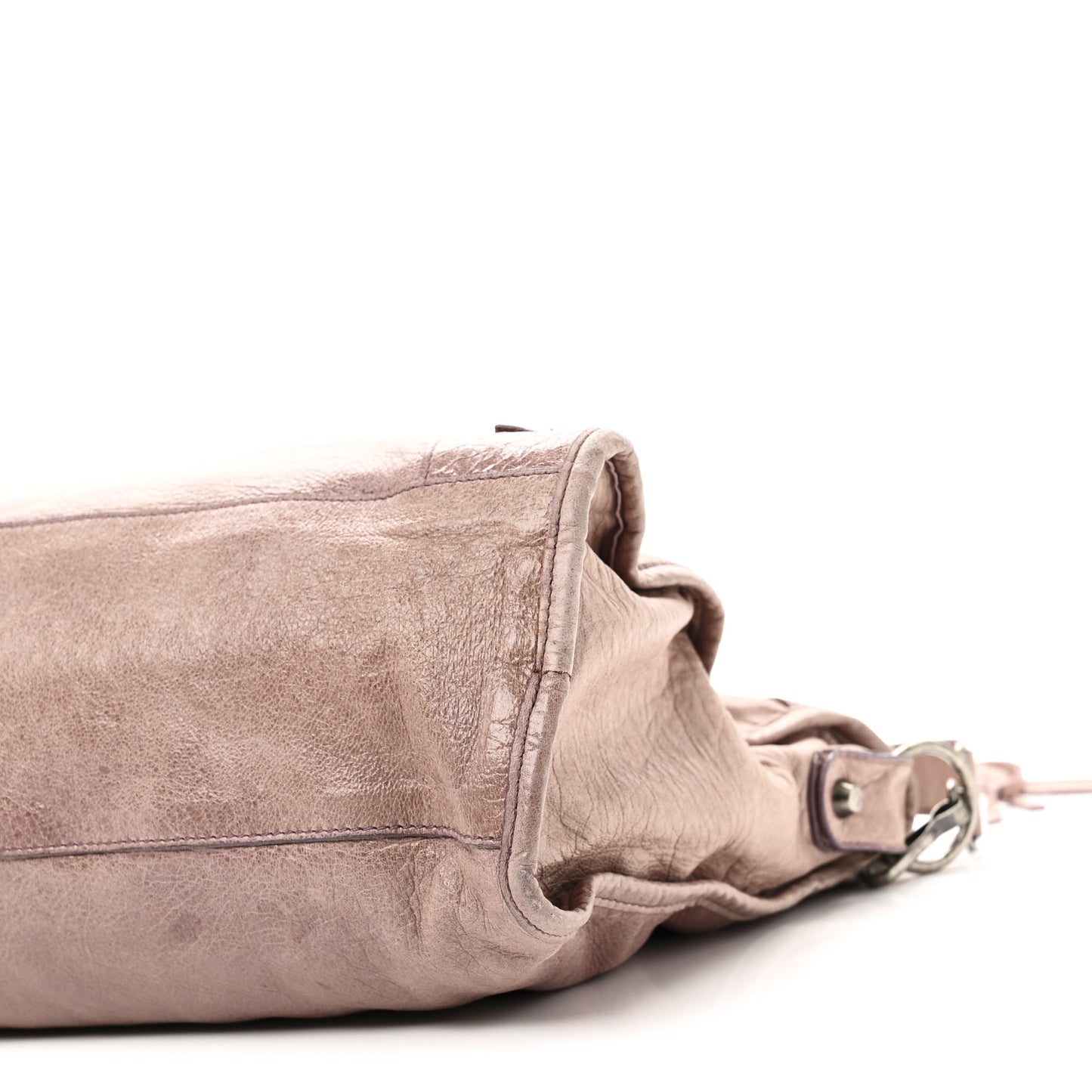 Agneau Classic Silver Hardware City Lilac