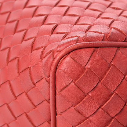 Bottega Veneta Nappa Intrecciato Satchel Corniola 13 of 16