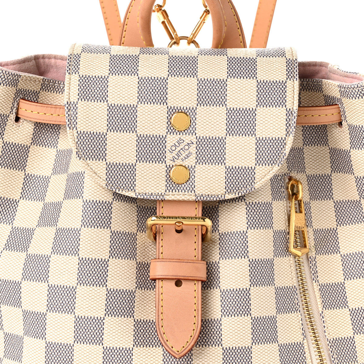 Louis Vuitton Damier Azur Sperone BB Backpack 6 of 8