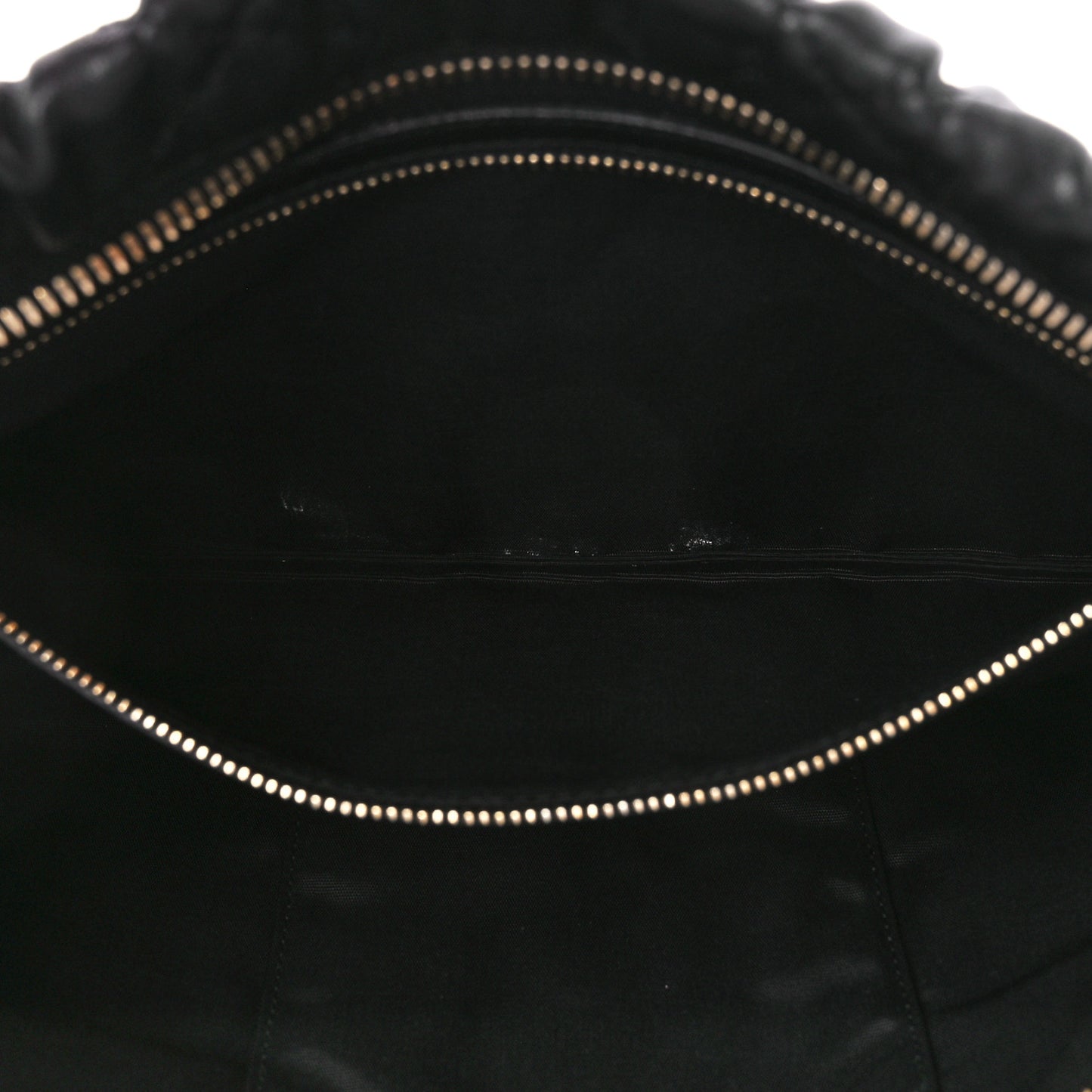 Lambskin Cannage Pouch Black