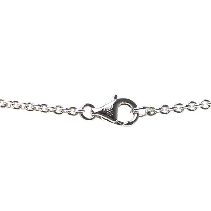 Cartier 18K White Gold Interlocking LOVE Necklace 5 of 8
