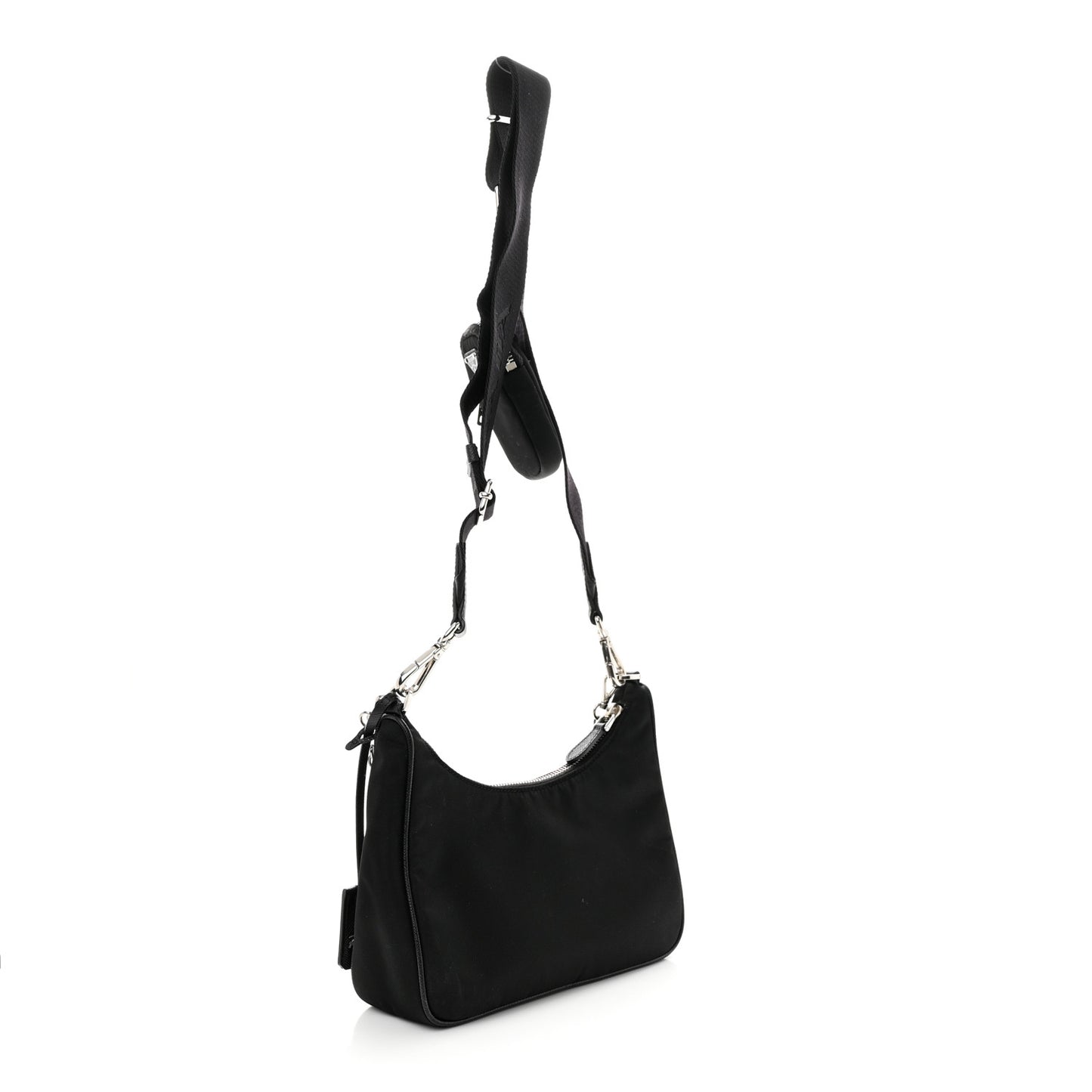 Nylon Re-Edition 2005 Shoulder Bag Black