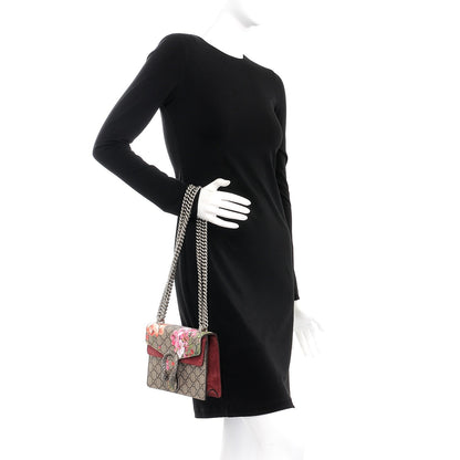 Gucci GG Supreme Monogram Blooms Mini Dionysus Shoulder Bag Beige Multicolor Dry Rose 3 of 10