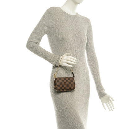 Louis Vuitton Damier Ebene Mini Pochette Accessories 2 of 7