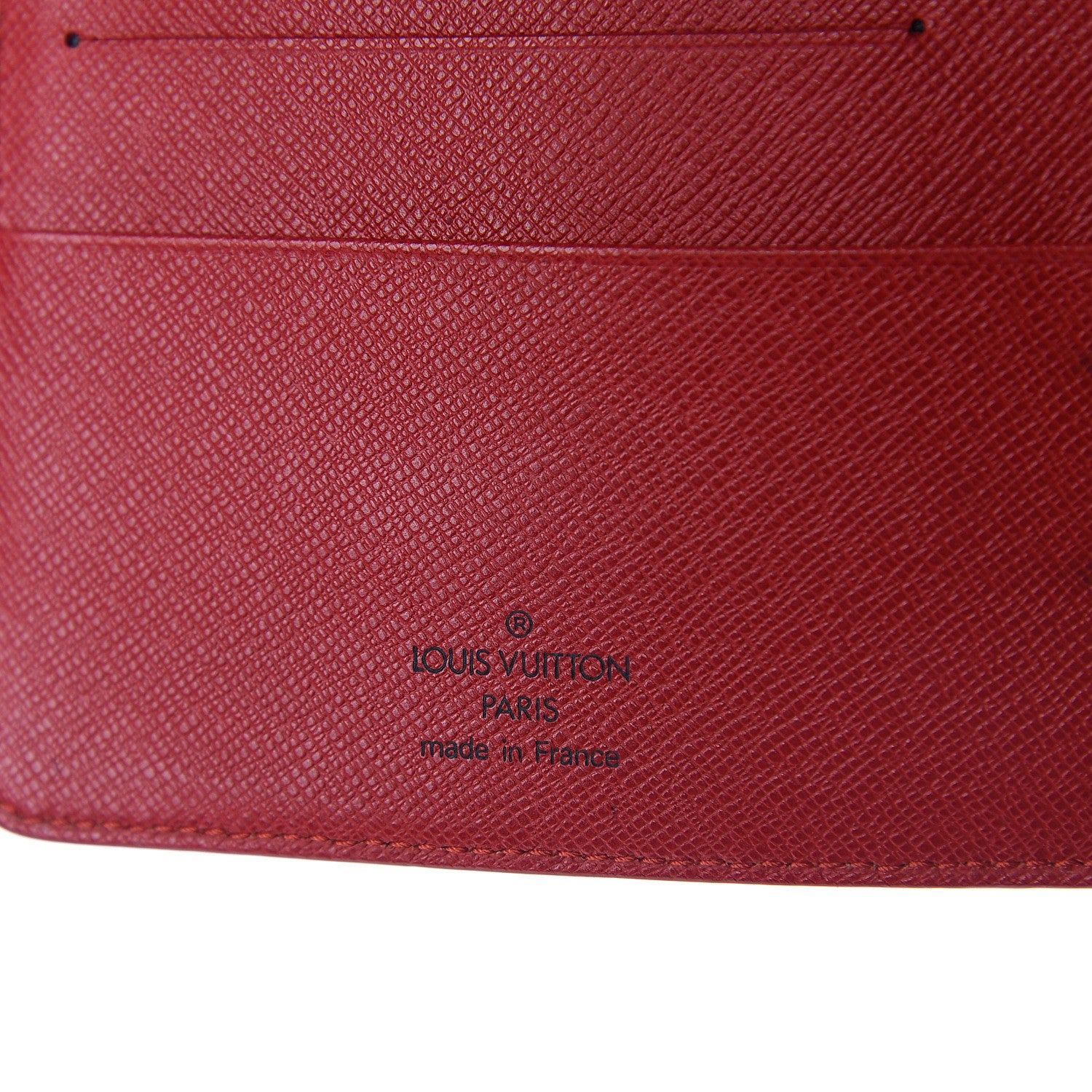 Louis Vuitton Epi Medium Ring Agenda Cover Rouge 5 of 5