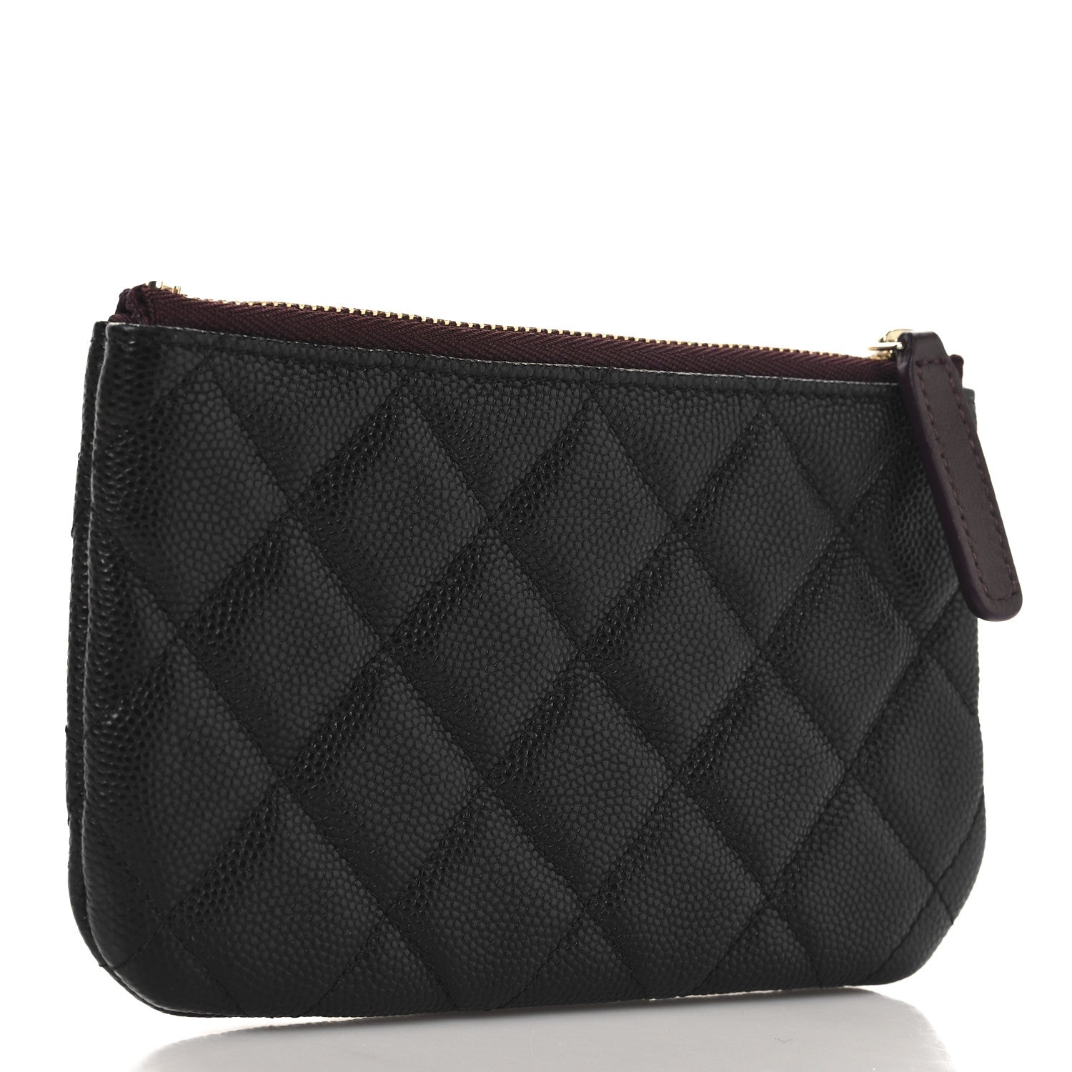 Chanel Caviar Quilted Small Cosmetic Case Black 3 of 7