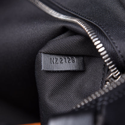Louis Vuitton Calfskin Flags Keepall Bandouliere 50 Black 8 of 13