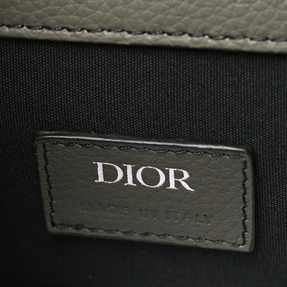 Christian Dior Grained Calfskin Mini Gallop Bag With Strap Green 6 of 10