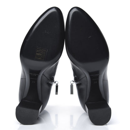 Saint Laurent Nappa Vendome Loulou Ankle Zip Boot 39 Black 5 of 9