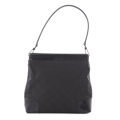 Gucci Nylon Monogram Tote Bag Black 1 of 11