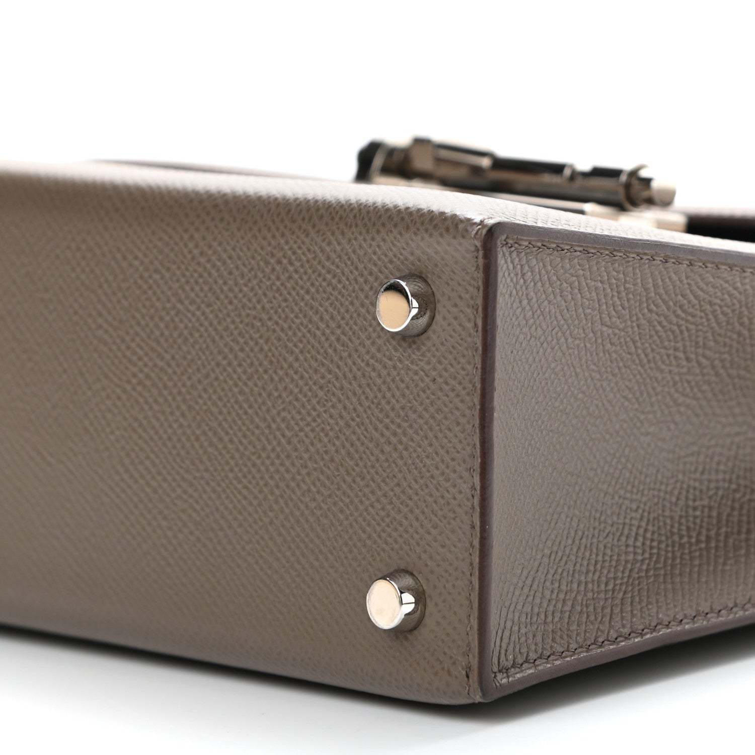 Hermes Epsom Verrou 21 Etain 11 of 11
