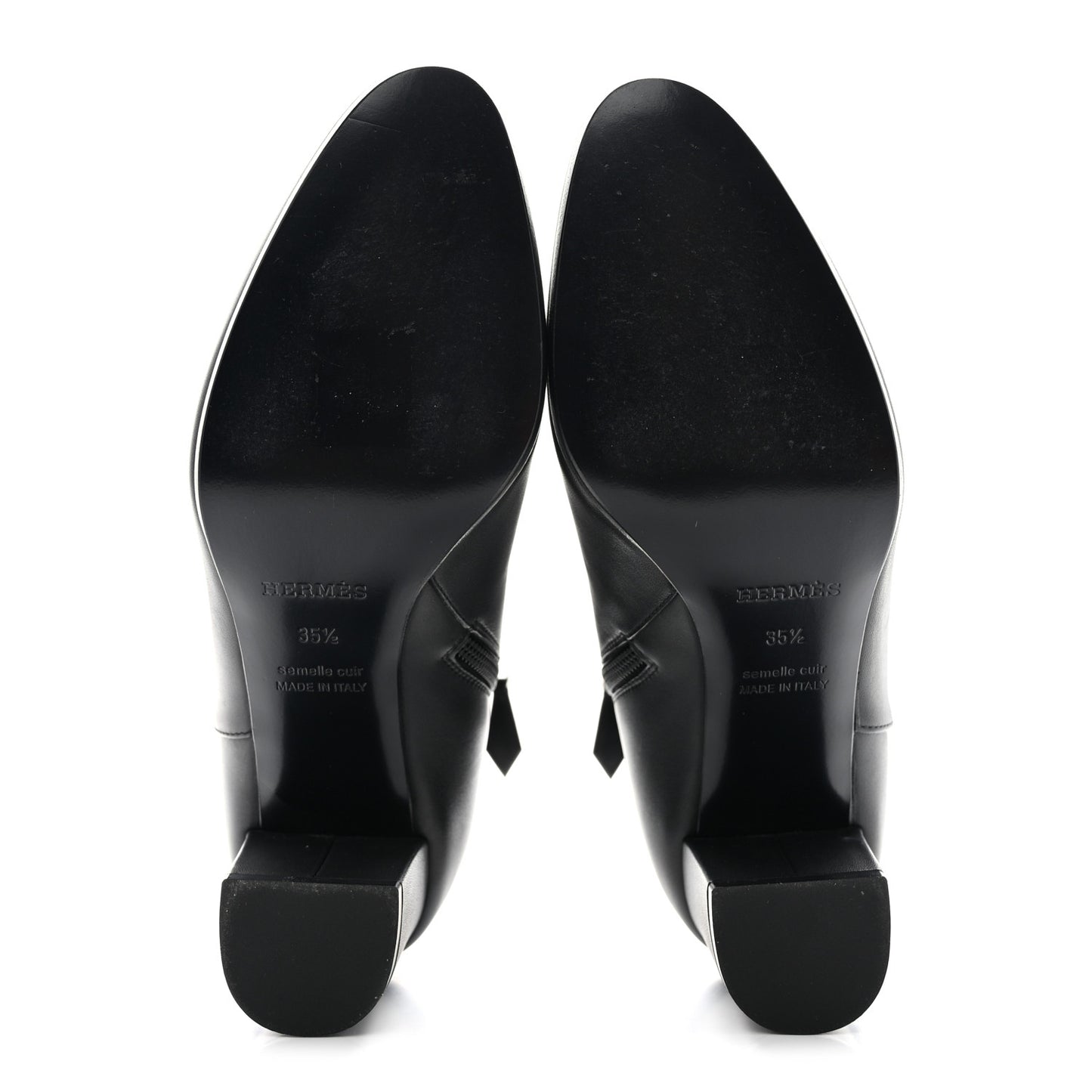 Calfskin Saint Germain Ankle Boots 35.5 Black