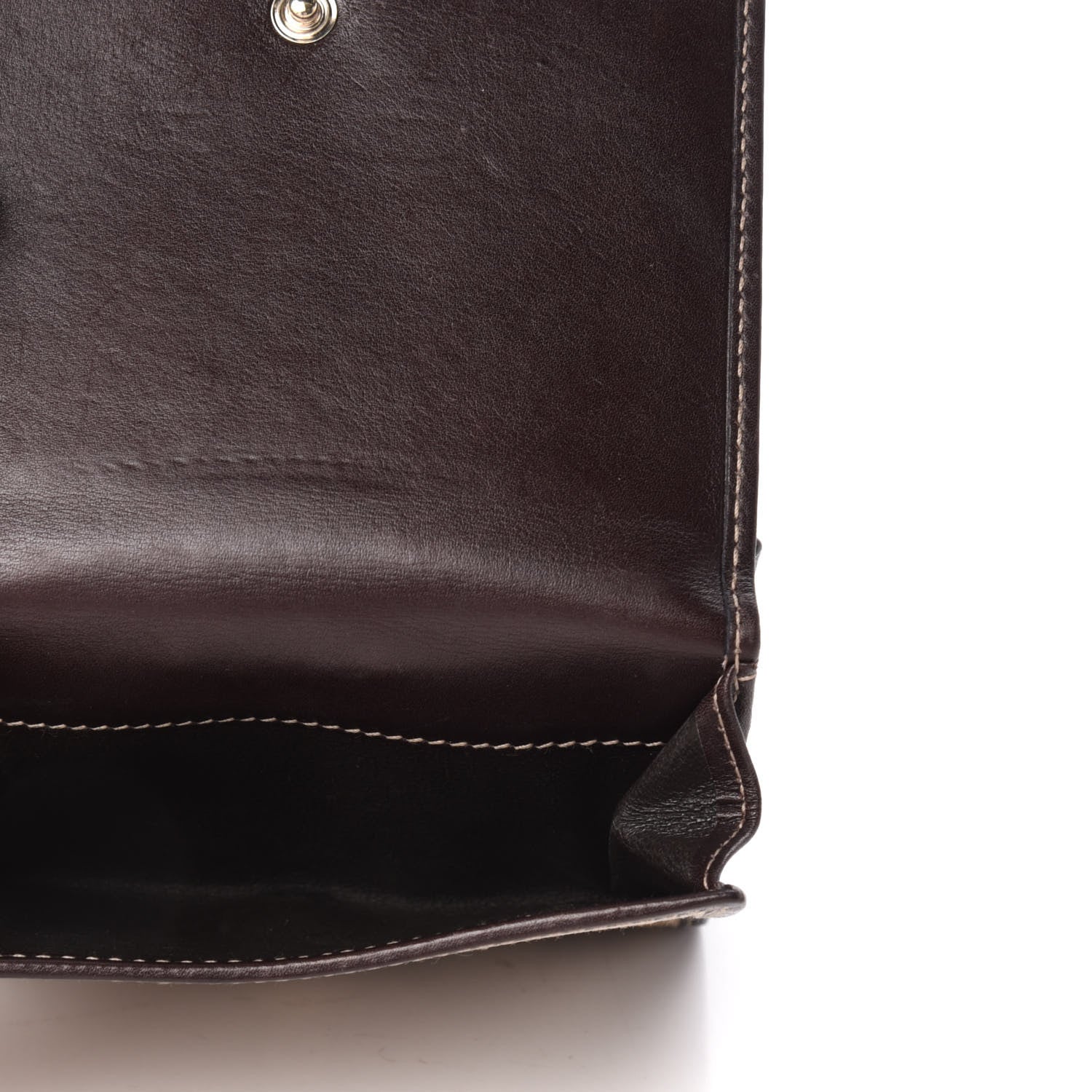 Gucci Monogram New Britt French Wallet Dark Brown 5 of 7