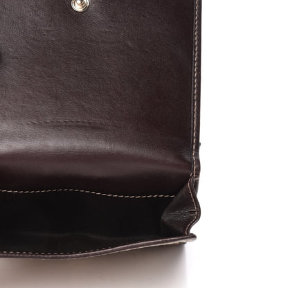 Gucci Monogram New Britt French Wallet Dark Brown 5 of 7