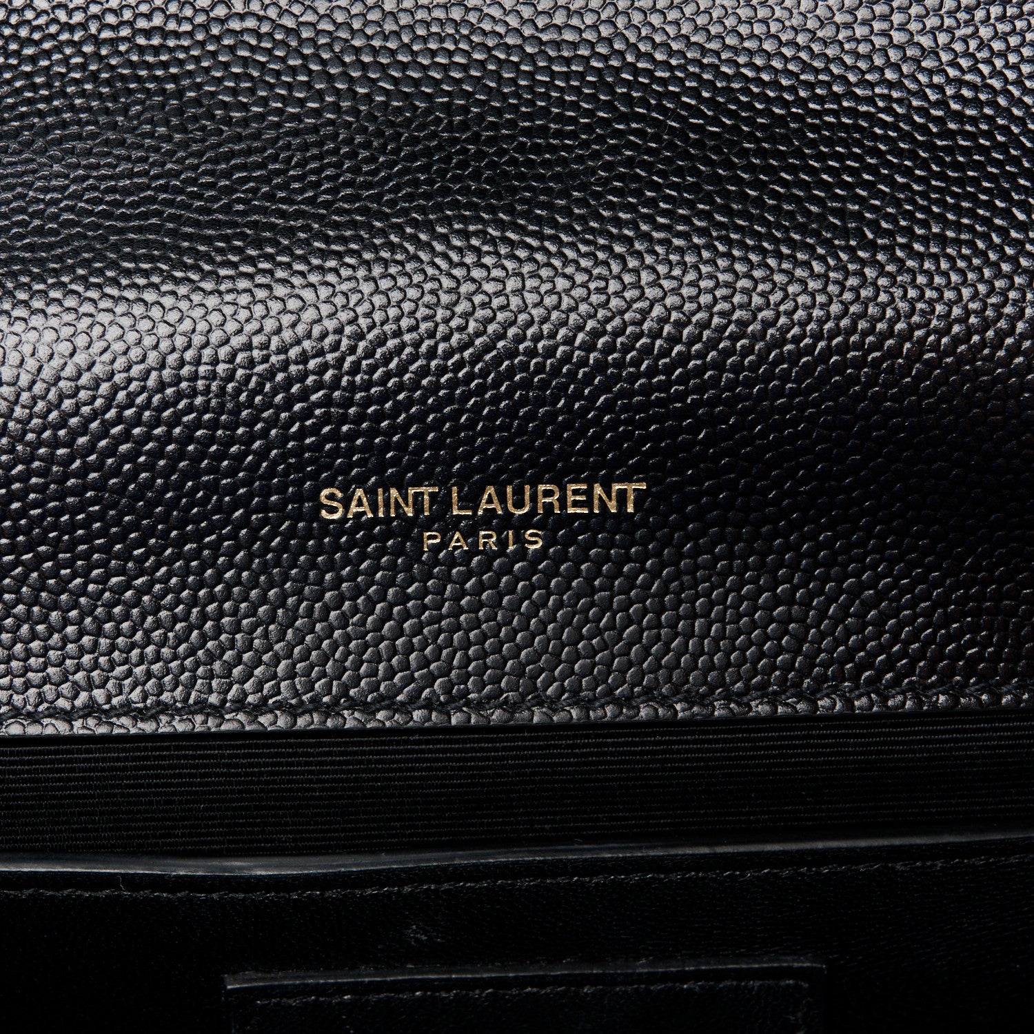 Saint Laurent Grain De Poudre Small Monogram Kate Satchel Black 5 of 10