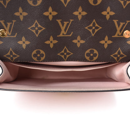 Louis Vuitton Patent Calfskin Monogram Cherrywood BB Rose Ballerine 5 of 16