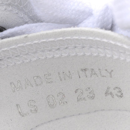 Christian Dior Technical Canvas Oblique Mens B23 Low Top Sneaker 43 White Black 9 of 10