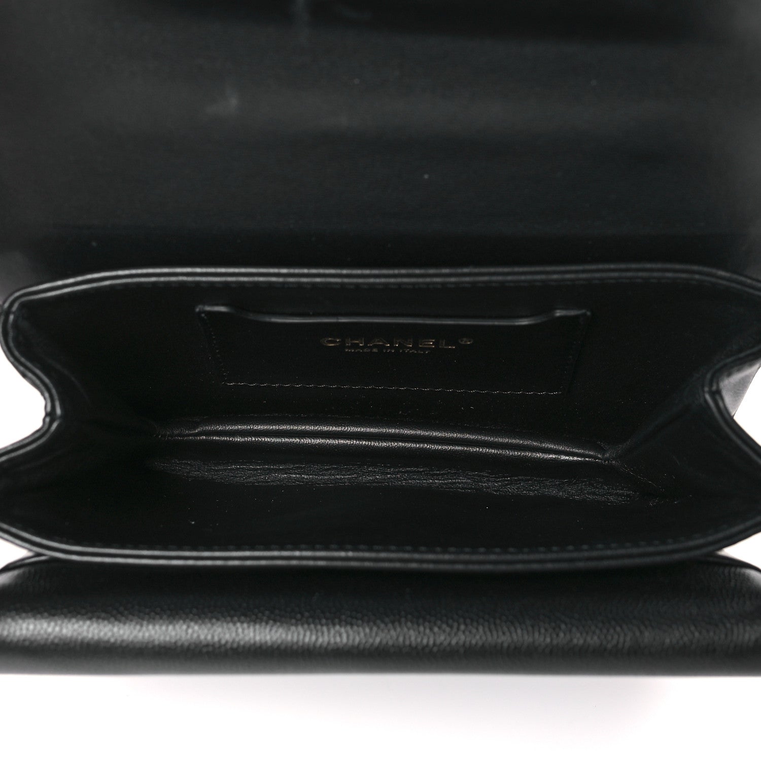 Chanel Caviar Quilted Mini Top Handle Flap Black 5 of 9