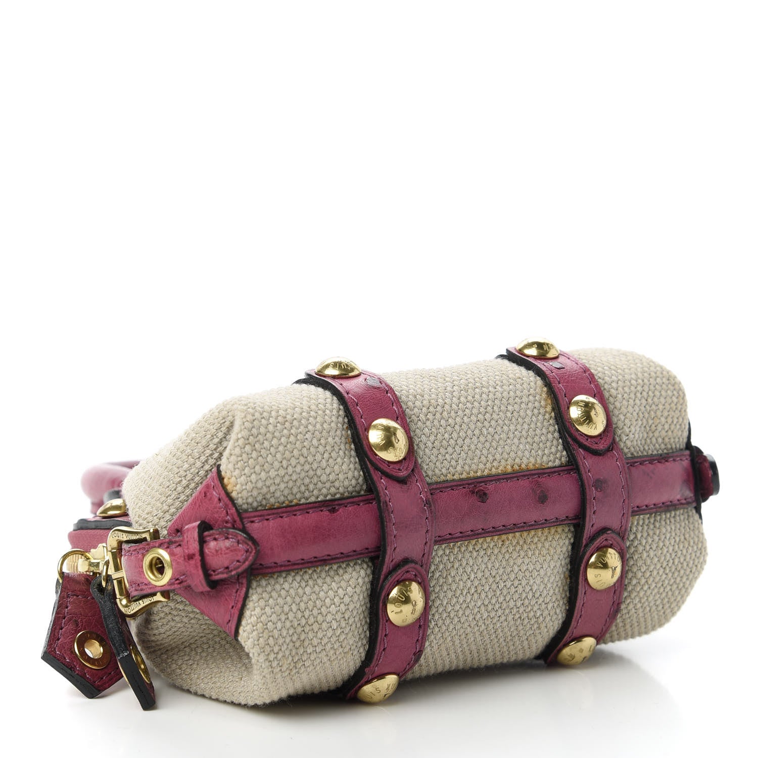 Louis Vuitton Toile Ostrich Trianon Sac de Nuit PM Lilac 4 of 9