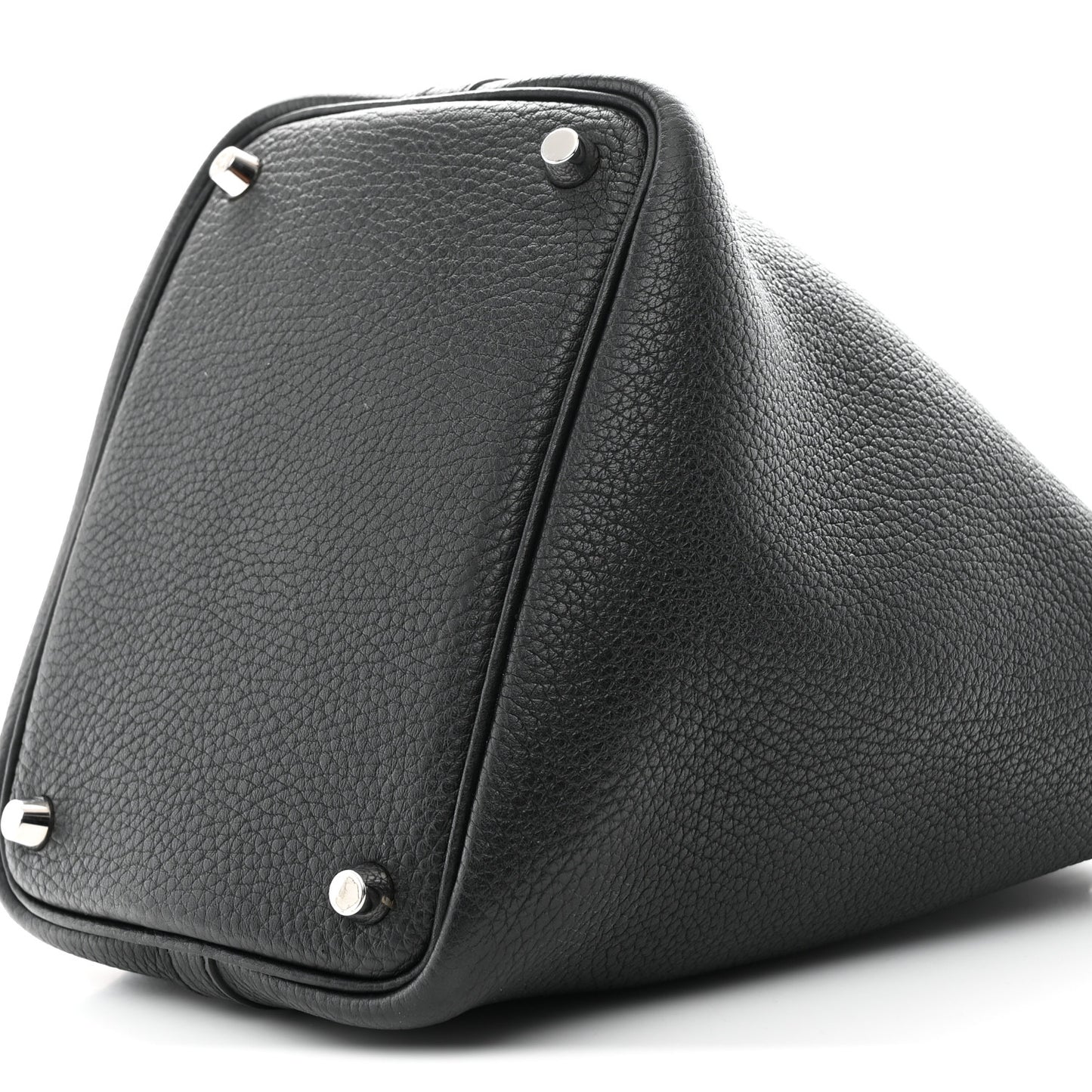 Taurillon Clemence Picotin Lock 18 PM Black Black