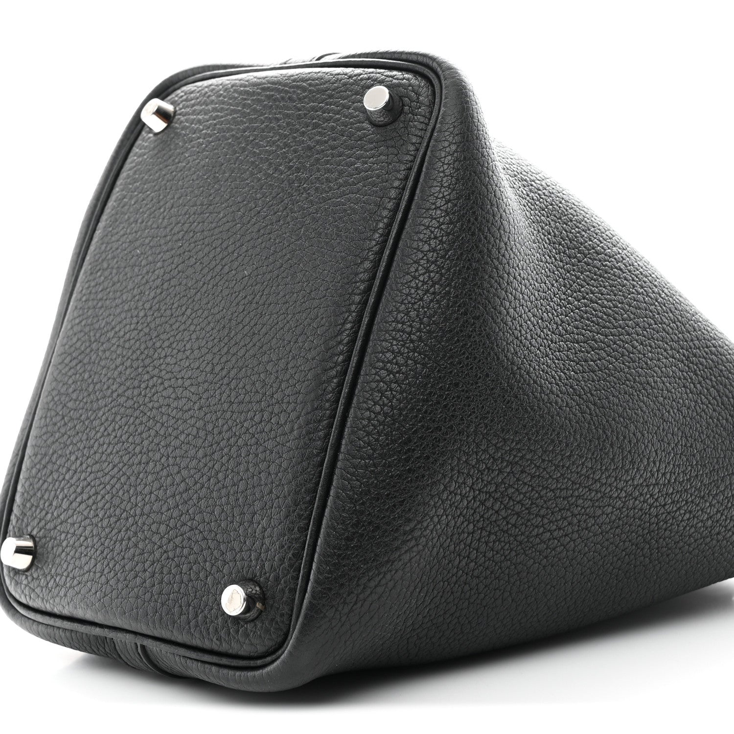 Hermes Taurillon Clemence Picotin Lock 18 PM Black Black 10 of 11