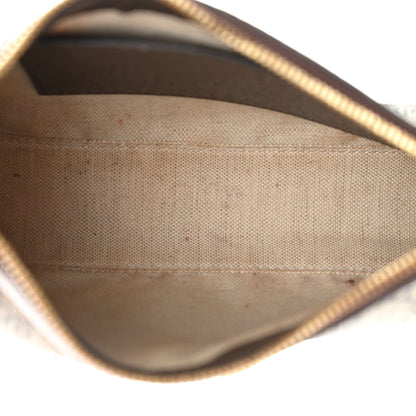 Gucci GG Supreme Monogram Textured Dollar Calfskin Web Small Ophidia GG Handbag Beige Ebony New Acero 5 of 12