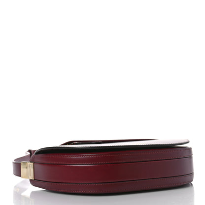 Burberry Calfskin Small Olympia Shoulder Bag Burgundy 4 of 8