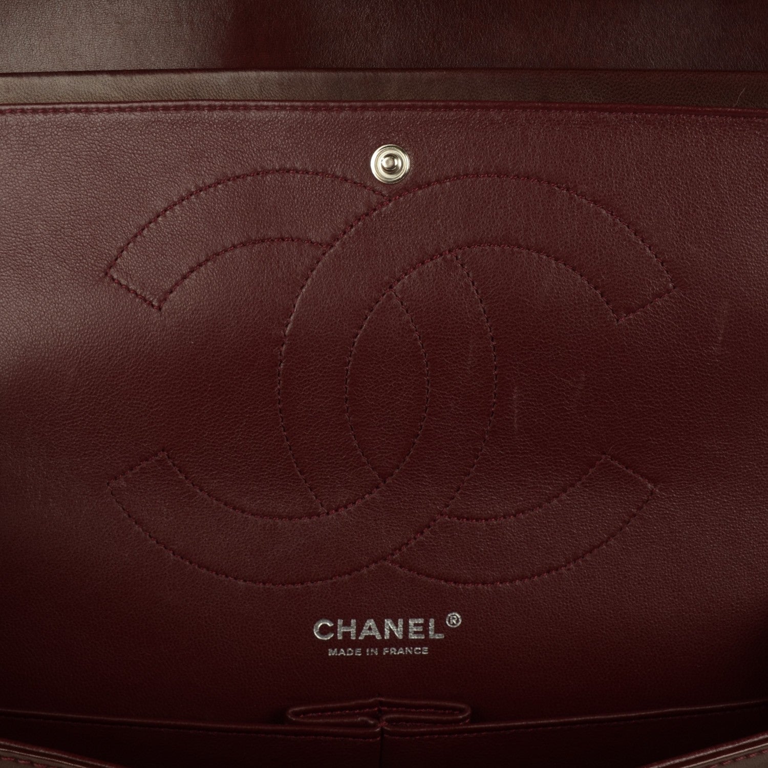 Chanel Patent Quilted 2.55 Reissue 227 Bordeaux 6 of 7