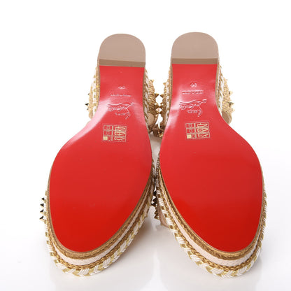 Christian Louboutin Veau Velours Madmonica 60 Platform Sandals 39 Version Cappuccino 5 of 10
