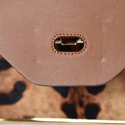 Chloe Calf Hair Leopard Print Medium Sally Flap Bag 11 of 14
