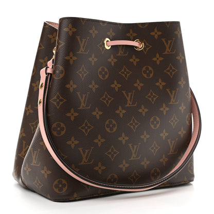 Louis Vuitton Monogram Neonoe MM Rose Poudre 3 of 11